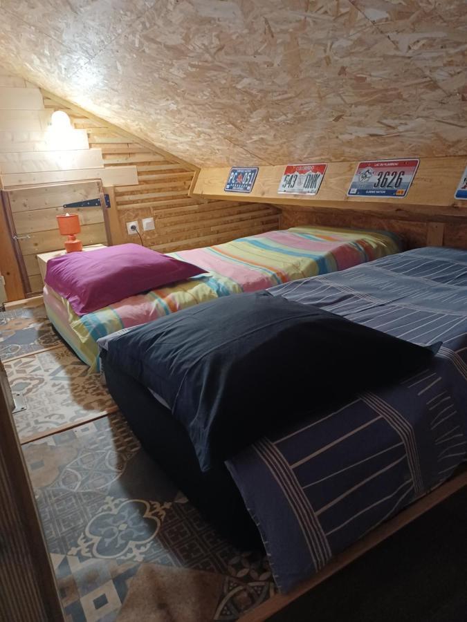 Chalet Chaleureux Avec Parking Garage Motos, Velos La Chapelle-aux-Chasses Exteriér fotografie